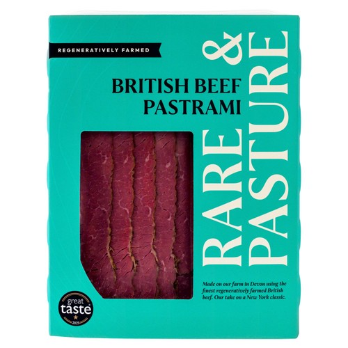 Rare & Pasture Regenerative Beef Pastrami