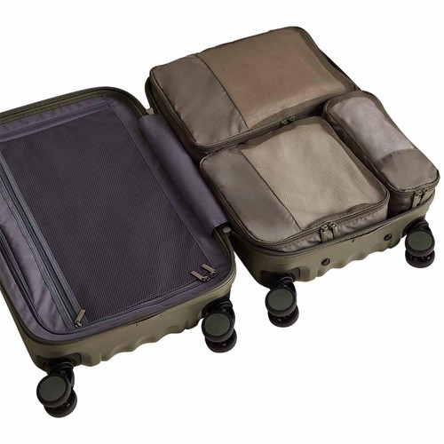 M&S 3 Pack Packing Cubes, Khaki