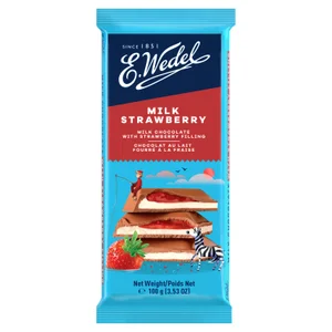 Wedel Milk Chocolate with Strawberry Filling