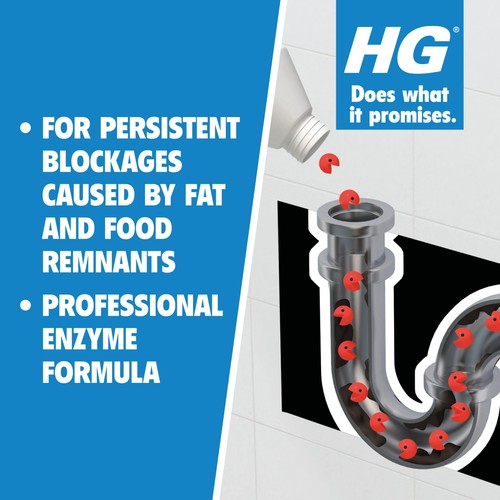 HG Kitchen Drain and Plug Unblocker