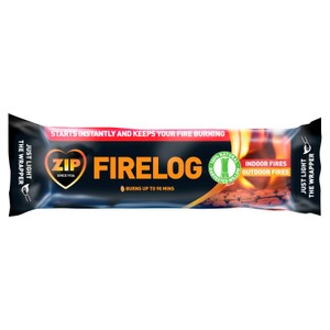Zip The Fire Log