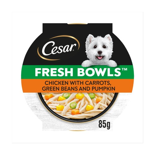 Cesar Fresh bowls with Chicken in Gravy