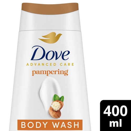 Dove Pampering Advanced Care Body Wash Shower Gel Shea Butter & Vanilla