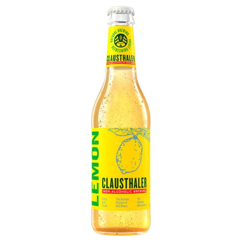 Clausthaler Lemon Citrus Radler Alcohol Free 0.0%