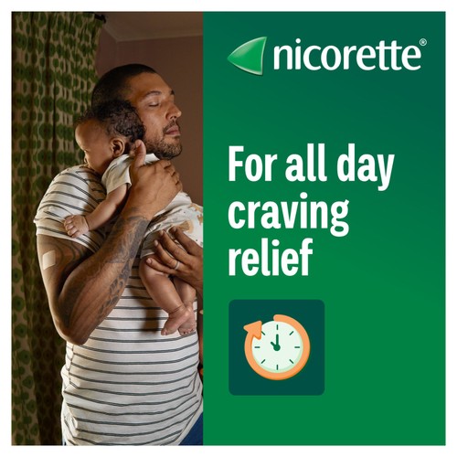 Nicorette Invisi 25mg Patch, (7 Patches), Quit Smoking Aid, Nicotine Patch