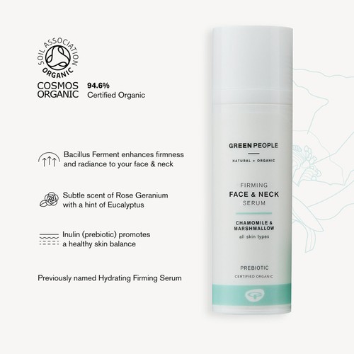 Green People Organic Serum, Hydrating & Firming, Vegan