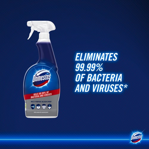 Domestos Bleach Cleaner Spray Multi-Purpose 
