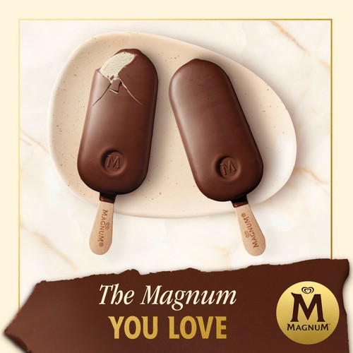Magnum Classic Ice Cream  Sticks 3x100ml