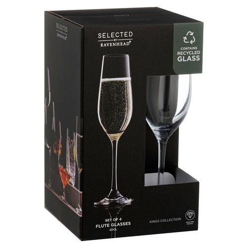 Ravenhead Kings Flute Glasses