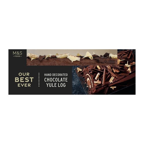 M&S Our Best Ever Yule Log