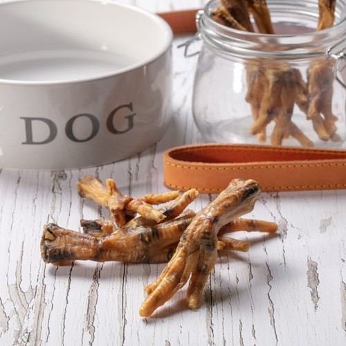 Hollings 100% Natural Chicken Feet Dog Treats