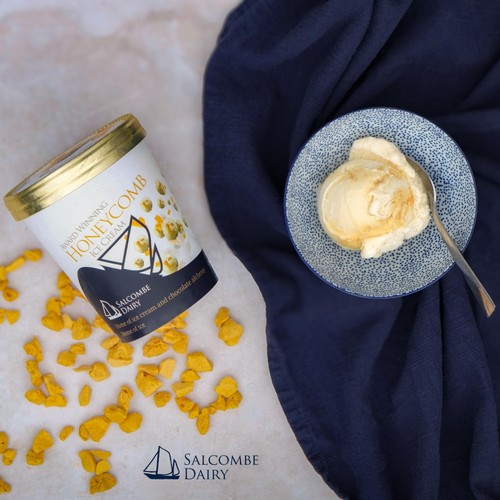 Salcombe Dairy Honeycomb Ice Cream