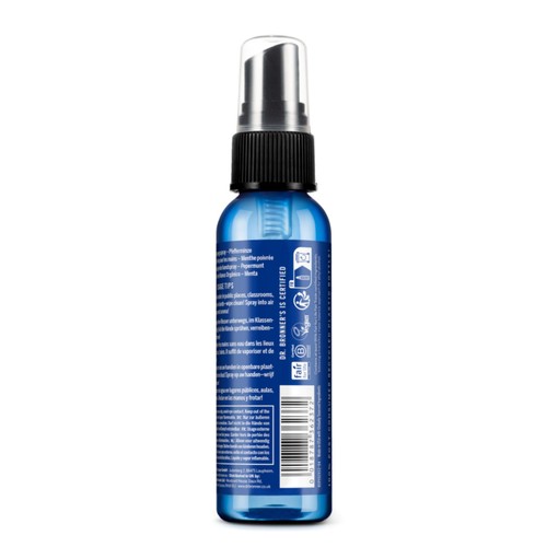 Dr Bronner Organic Peppermint Hand Cleansing Spray