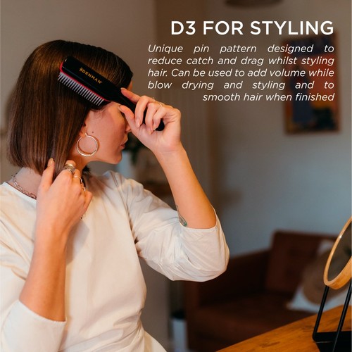 Denman Classic Hair Styling Brush, 7 Row