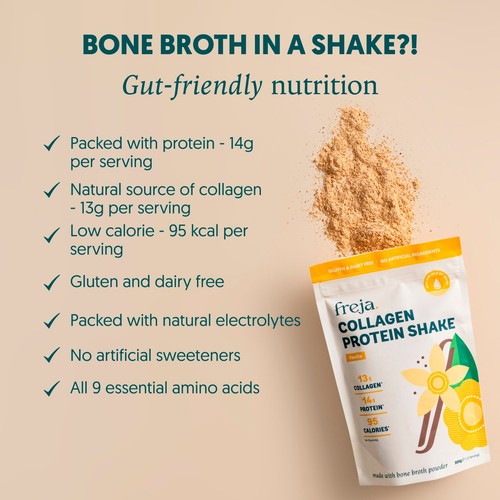 Freja Collagen Protein Vanilla Shake
