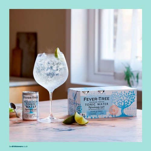Fever-Tree Light Indian Tonic Water Cans