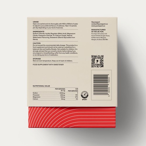 Puresport Ultra Electrolytes Watermelon Salt