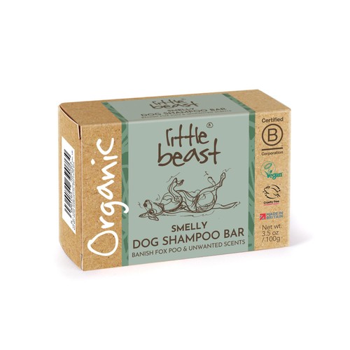 Little Beast Organic Smelly Dog Shampoo Bar