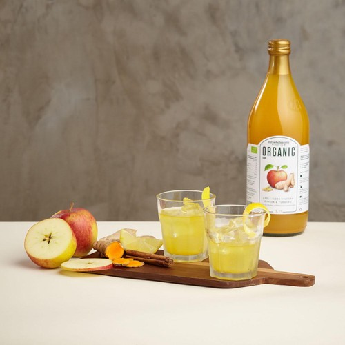 Eat Wholesome Organic Ginger & Turmeric Raw Apple Cider Vinegar