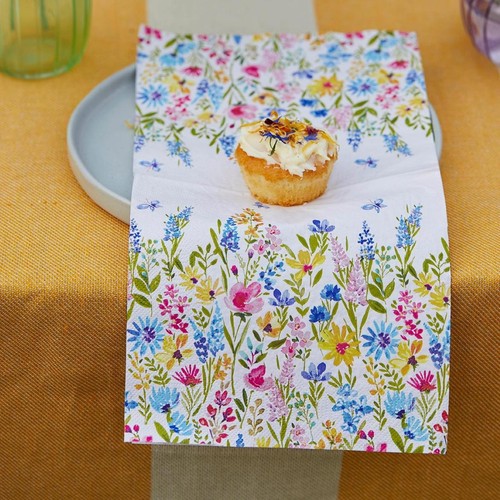 Talking Tables Meadow Paper Party Napkins