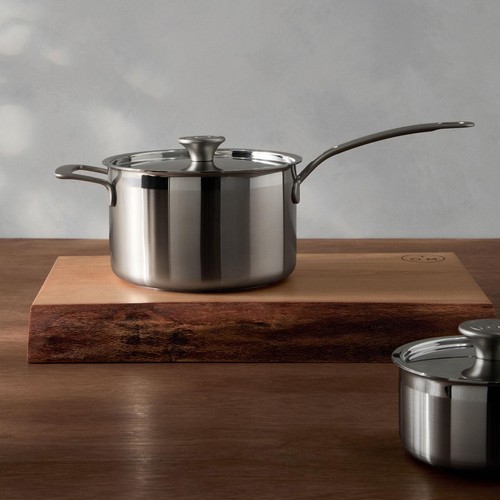 M&S X Tom Kerridge Stainless Steel 20cm Saucepan, Silver