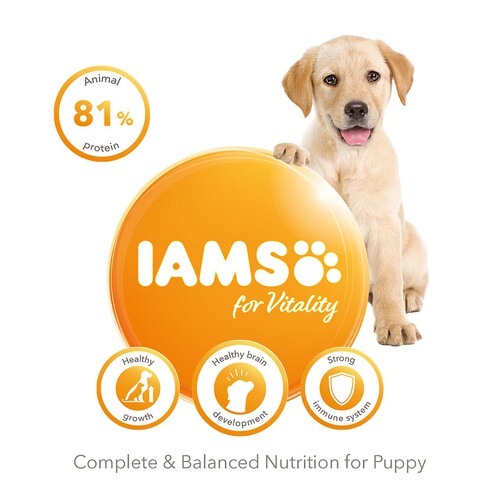 IAMS for Vitality Puppy Food Large Breed with Fresh Chicken Ocado