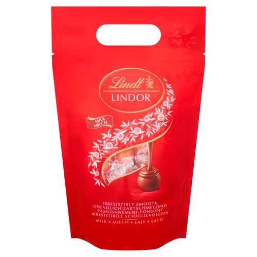 Lindt Lindor Milk Chocolate Truffles Bag