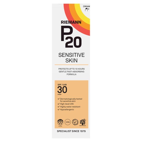 P20 Sensitive SPF 30 Sun Cream