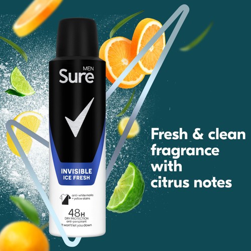 Sure For Men Invisible Ice Anti-Perspirant Deodorant