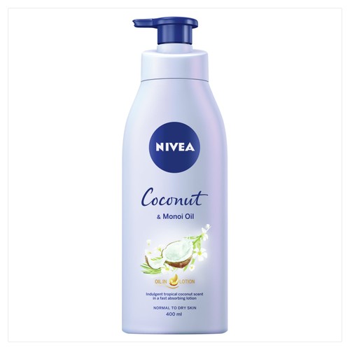 NIVEA Coconut & Monoi Oil Body Lotion for Normal to Dry Skin