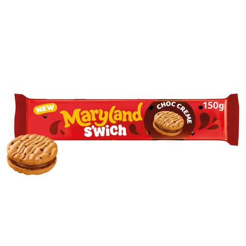 Maryland Cookies S'wich Choc Creme Biscuits