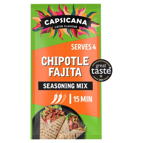 Capsicana Mexican Chipotle Fajita Seasoning Mix