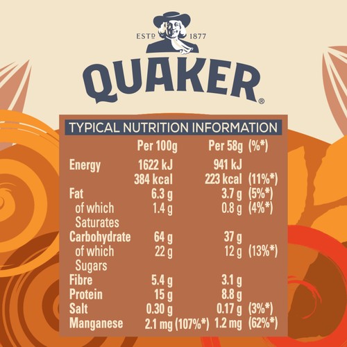 Quaker Heavenly Oats Caramel Fudge Porridge Cereal Pot