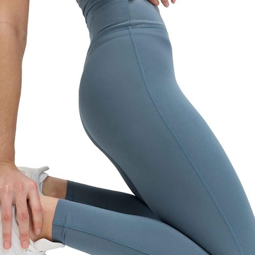 M&S Womens Goodmove High Waisted Gym Leggings, 12, Slate Blue