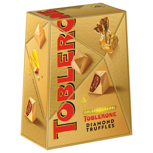 Toblerone Truffles Golden Caramel 