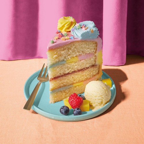 M&S Under The Rainbow Cake