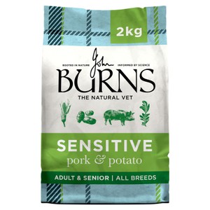 Burns Sensitive Adult Pork & Potato Dry Dog Food