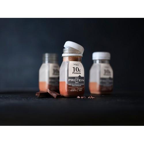 M&S High Protein Chocolate Shot