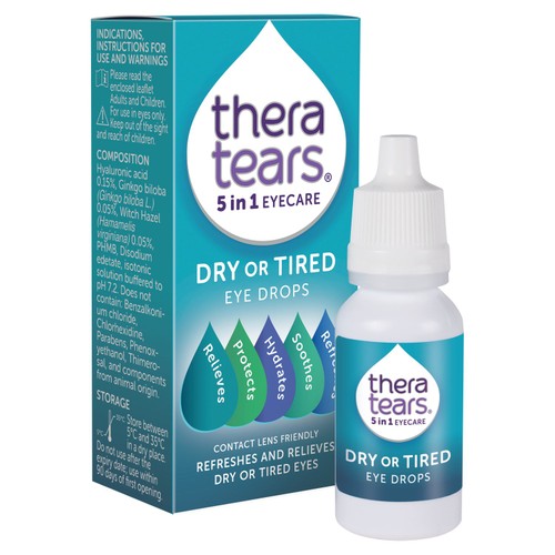 TheraTears 5 in 1 Dry or Tired Eyes Eye Drops