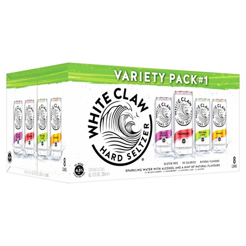 White Claw Hard Seltzer Variety Pack