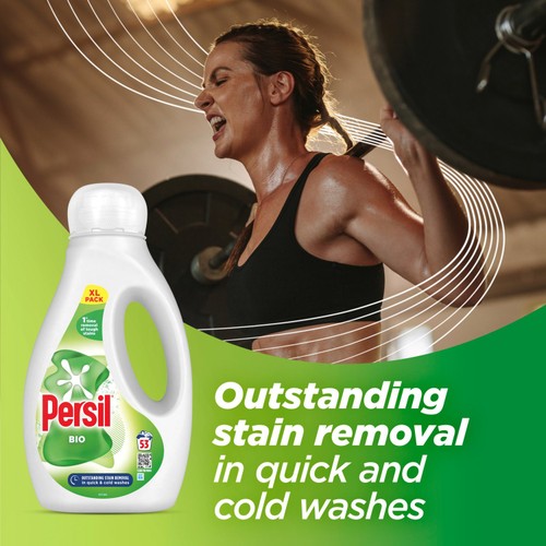 Persil Laundry Washing Liquid Detergent Bio 53 Washes