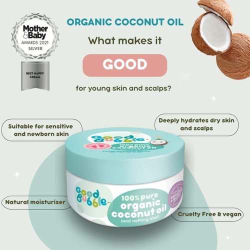 Good Bubble Organic Coconut Oil