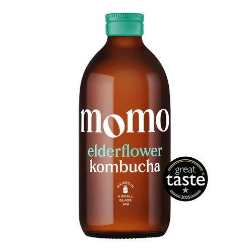 MOMO Kombucha Organic Elderflower