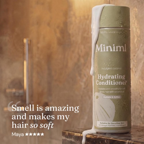 Miniml Hydrating Hair Conditioner Indulgent Coconut