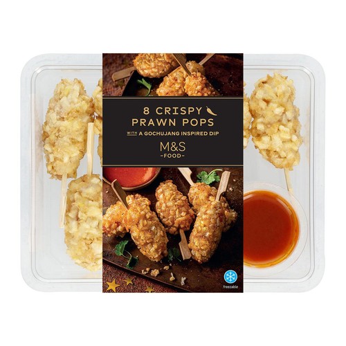 M&S 8 Crispy Prawn Pops