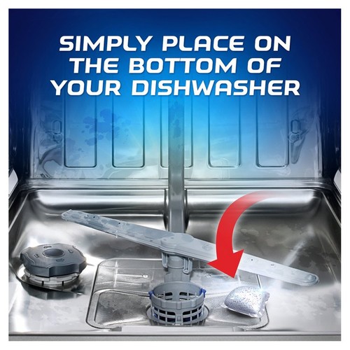 Finish In-Wash Dishwasher Machine Cleaner Tablets