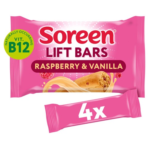 Soreen Lift Bars Raspberry and Vanilla