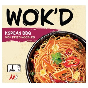 WOK'D KOREAN BBQ WOK FRIED NOODLES