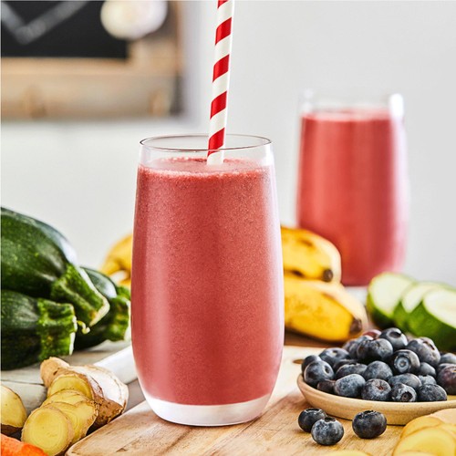 Love Struck Detox Blueberry, Carrot, Ginger, Banana & Courgette