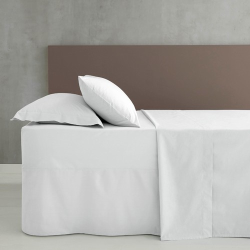 Catherine Lansfield Easy Iron Percale King Size Fitted Sheet White